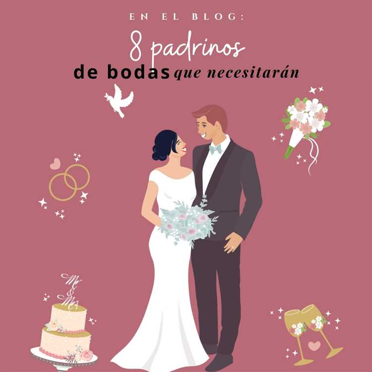 ¿Cuántos padrinos se necesitan para una boda?