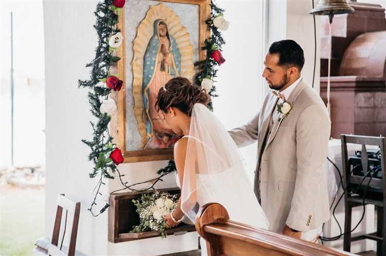 Entrega durante la ceremonia de la boda