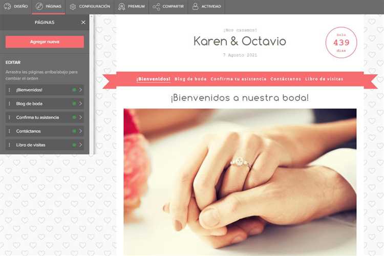 ¿Qué poner en la web de la boda?