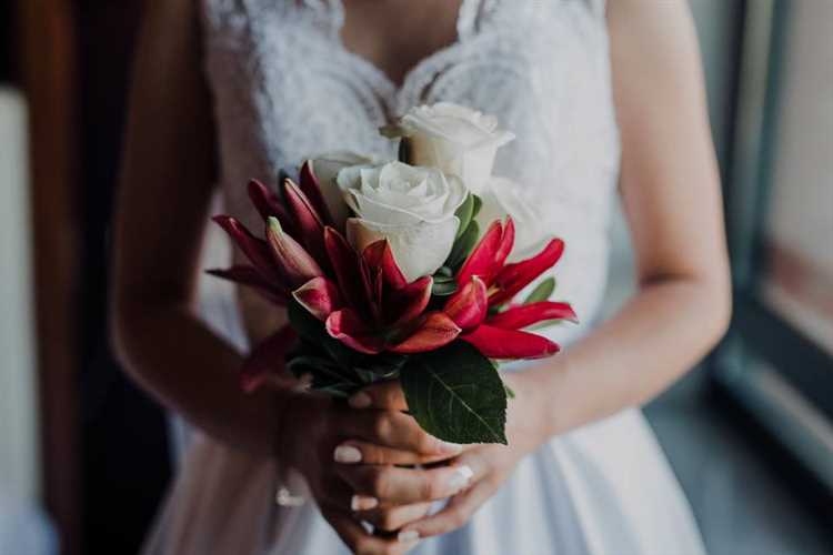 Consejos para lucir el ramo de novia rojo con estilo